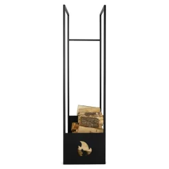Spinder Design Haardhoutrek Lumber Locker Zwart L