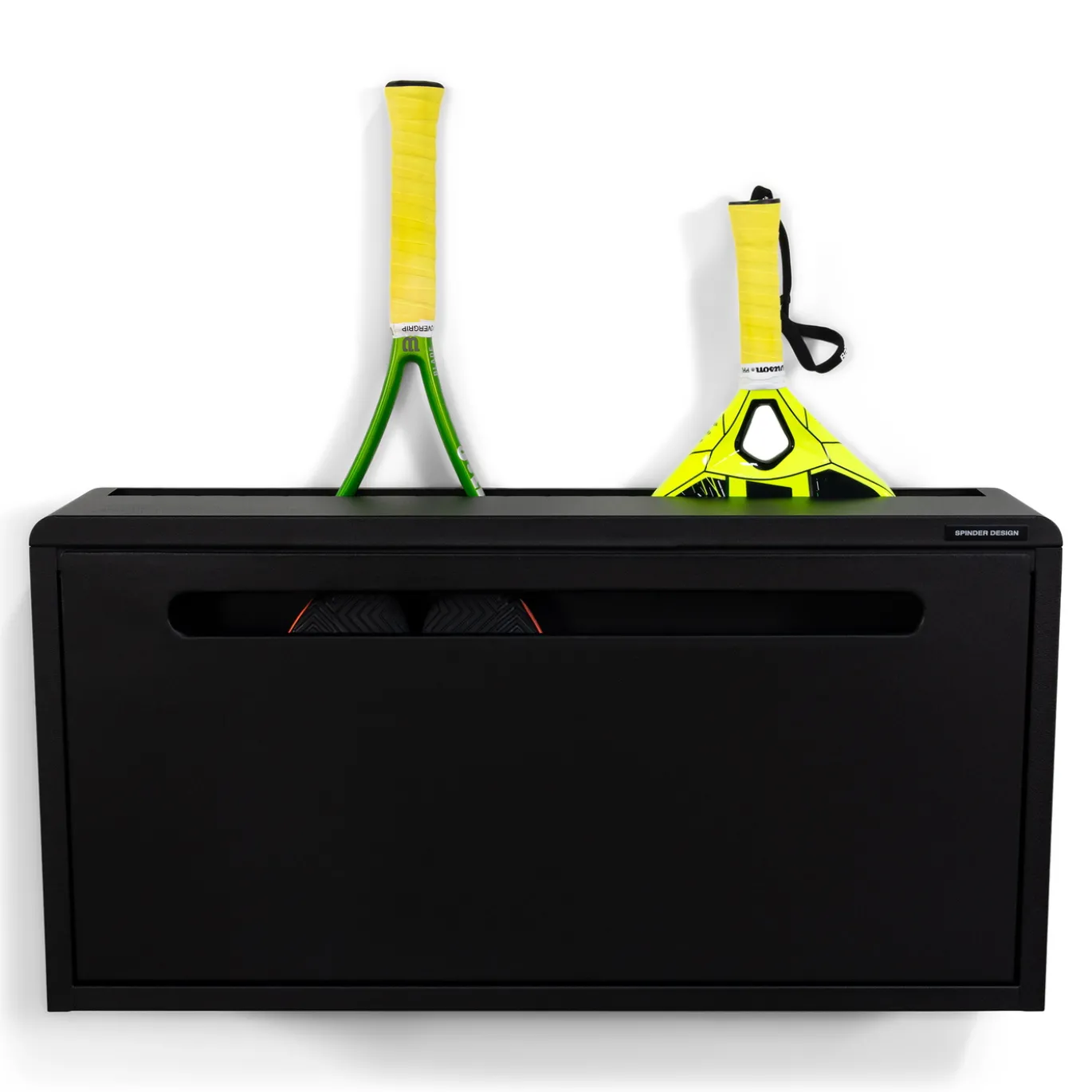 Spinder Design Schoenenkast Sportiva Staal Zwart