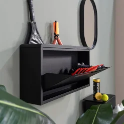 Spinder Design Schoenenkast Sportiva Staal Zwart
