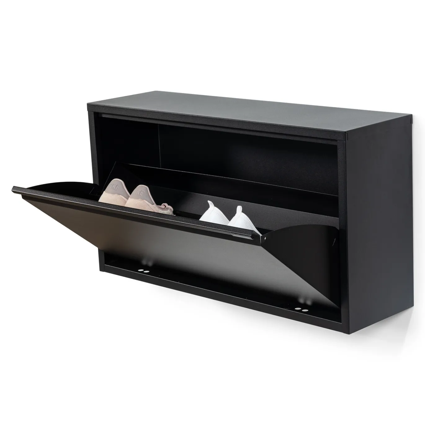 Spinder Design Schoenenkast Billy 1 Maxi Zwart