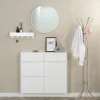 Spinder Design Schoenenkast Billy 6 Wit 98x86cm