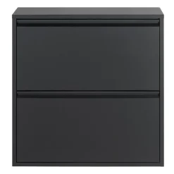 Spinder Design Schoenenkast Billy 2 Zwart