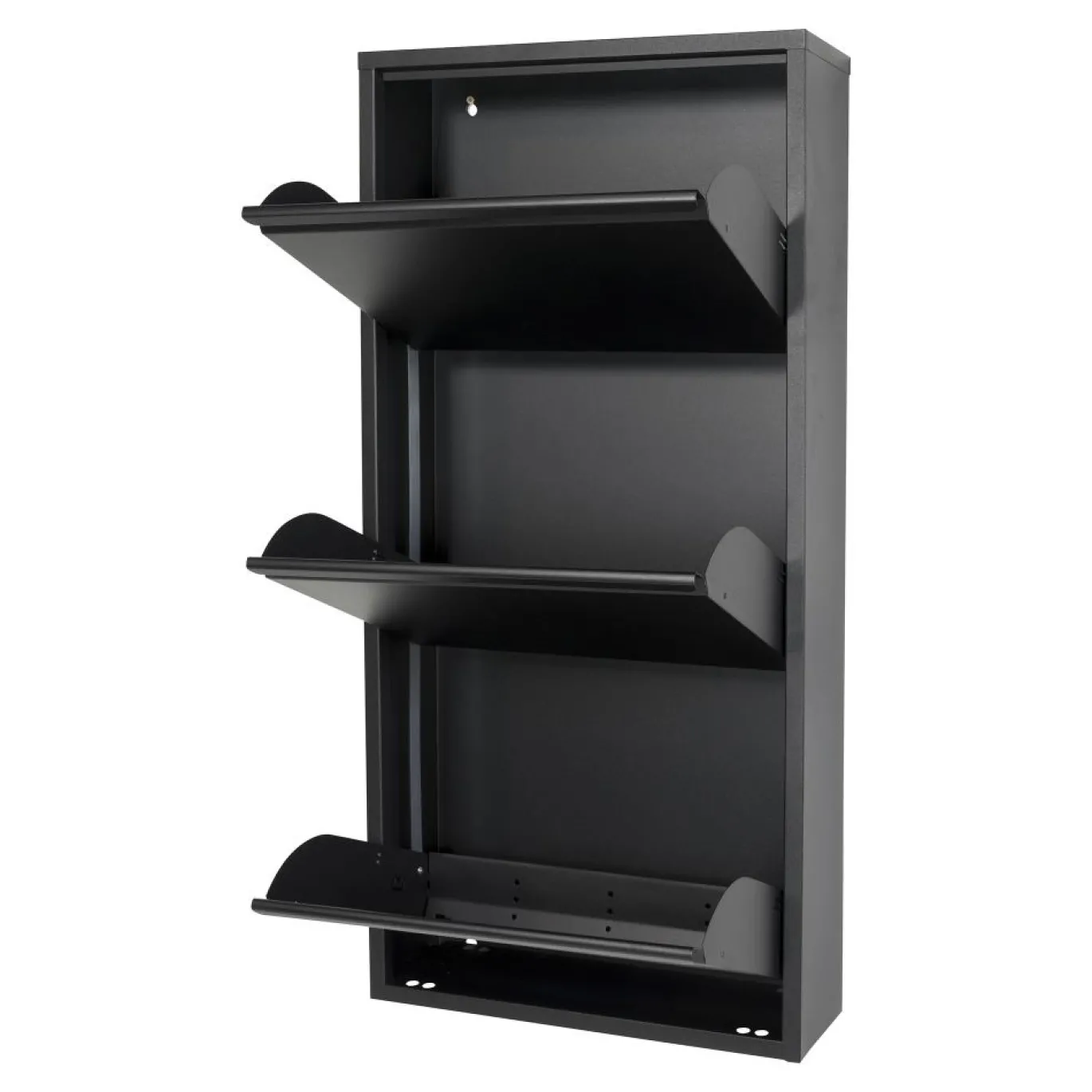 Spinder Design Schoenenkast Billy 3 Zwart