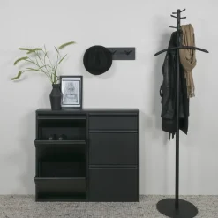 Spinder Design Schoenenkast Billy 6 Zwart