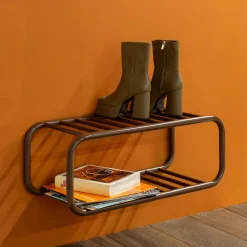 Spinder Design Schoenenrek Retro Chocolade Bruin