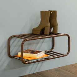 Spinder Design Schoenenrek Retro Chocolade Bruin