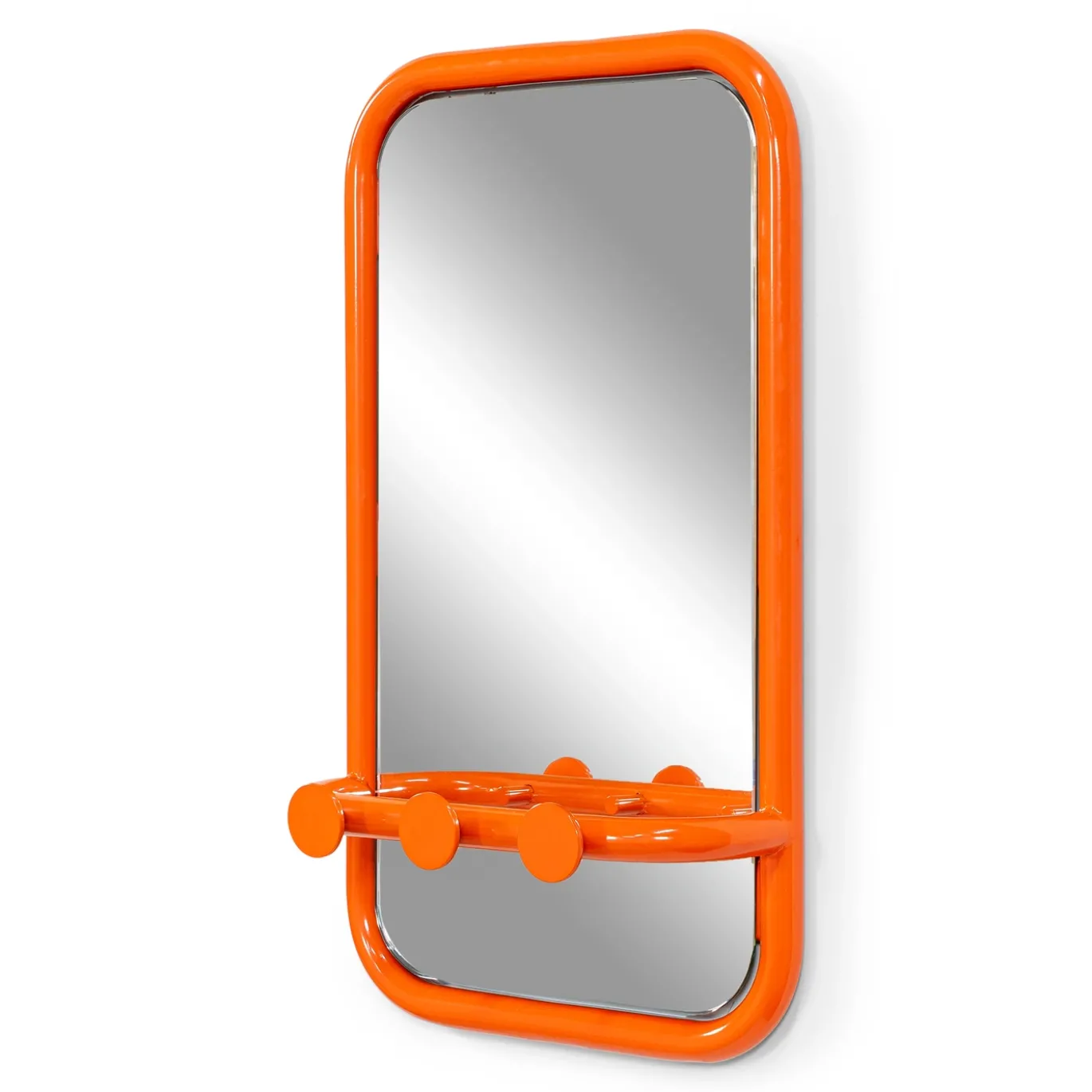 Spinder Design Spiegel Retro Oranje