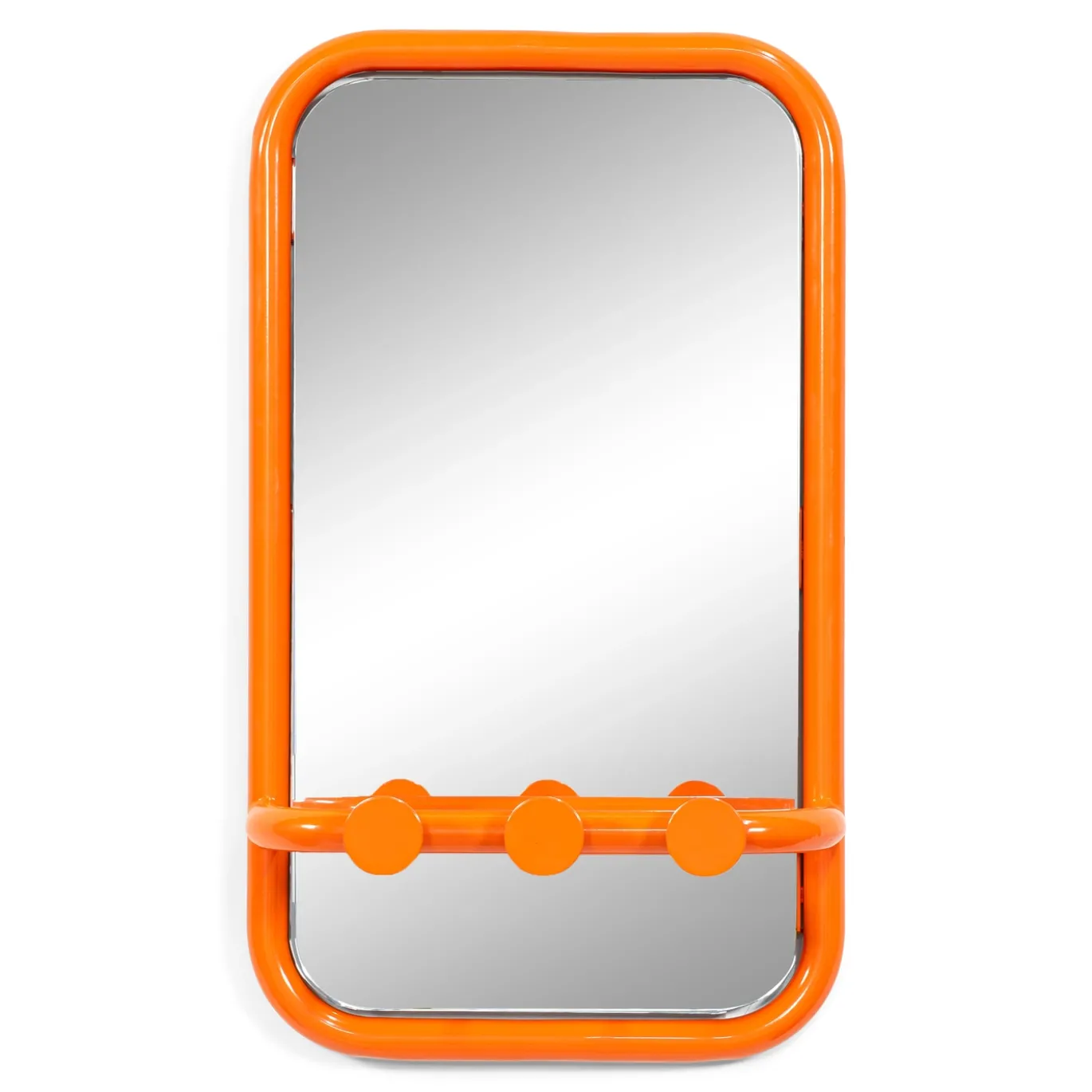 Spinder Design Spiegel Retro Oranje