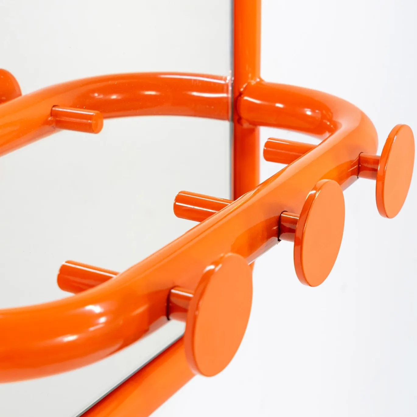 Spinder Design Spiegel Retro Oranje