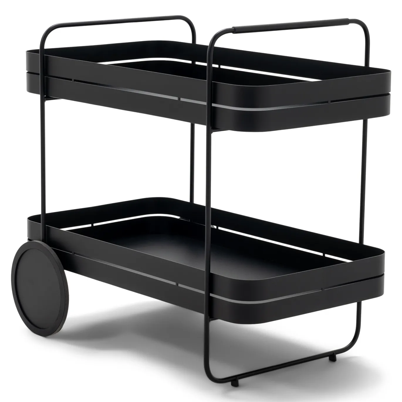 Spinder Design Trolley Gin & Trolley Zwart