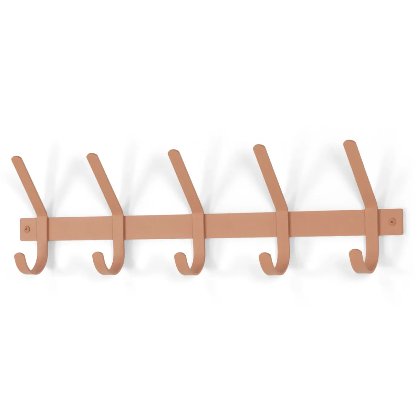 Spinder Design Wandkapstok Dexter 5 Clay Terra 70cm