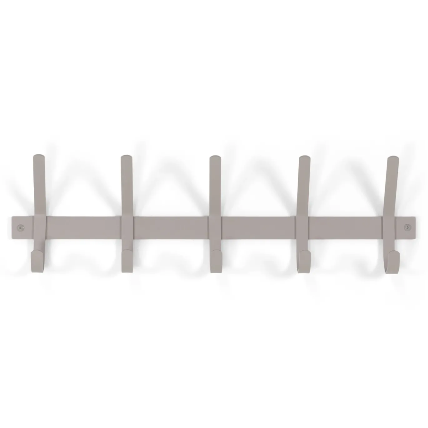 Spinder Design Wandkapstok Dexter 5 Silky Taupe 70cm
