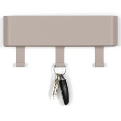 Spinder Design Wandkapstok Dax Play 3 Silky Taupe 27cm