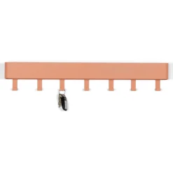 Spinder Design Wandkapstok Dax Play 7 Clay Terra 72cm