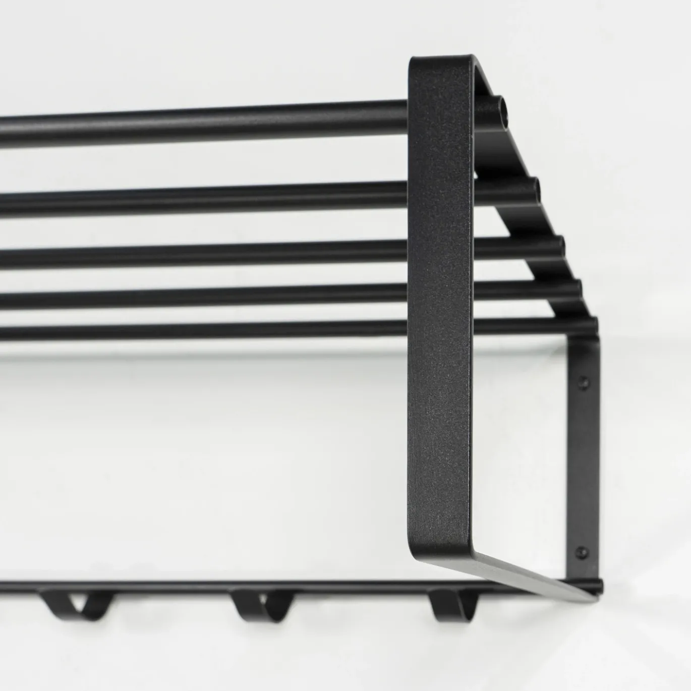 Spinder Design Wandkapstok Rex 2 Zwart 100cm XL