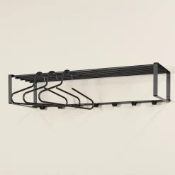 Spinder Design Wandkapstok Rex 2 Zwart 100cm XL