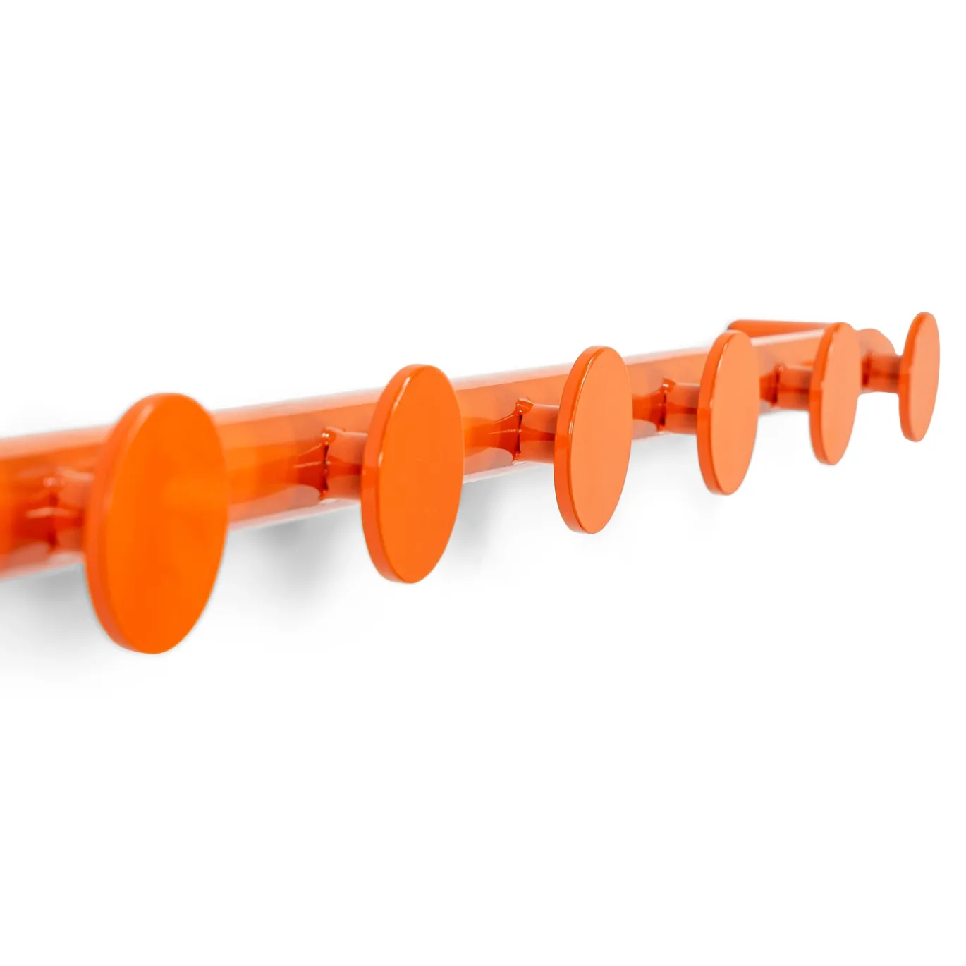 Spinder Design Wandkapstok Retro 6 Oranje
