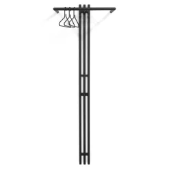 Spinder Design Wandkapstok Senza 5 Zwart