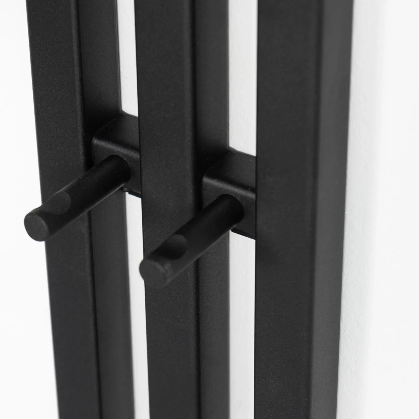 Spinder Design Wandkapstok Senza 5 Zwart