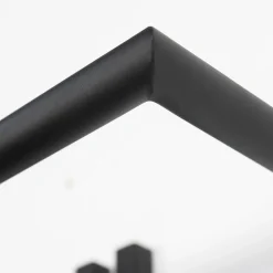Spinder Design Wandkapstok Senza 5 Zwart
