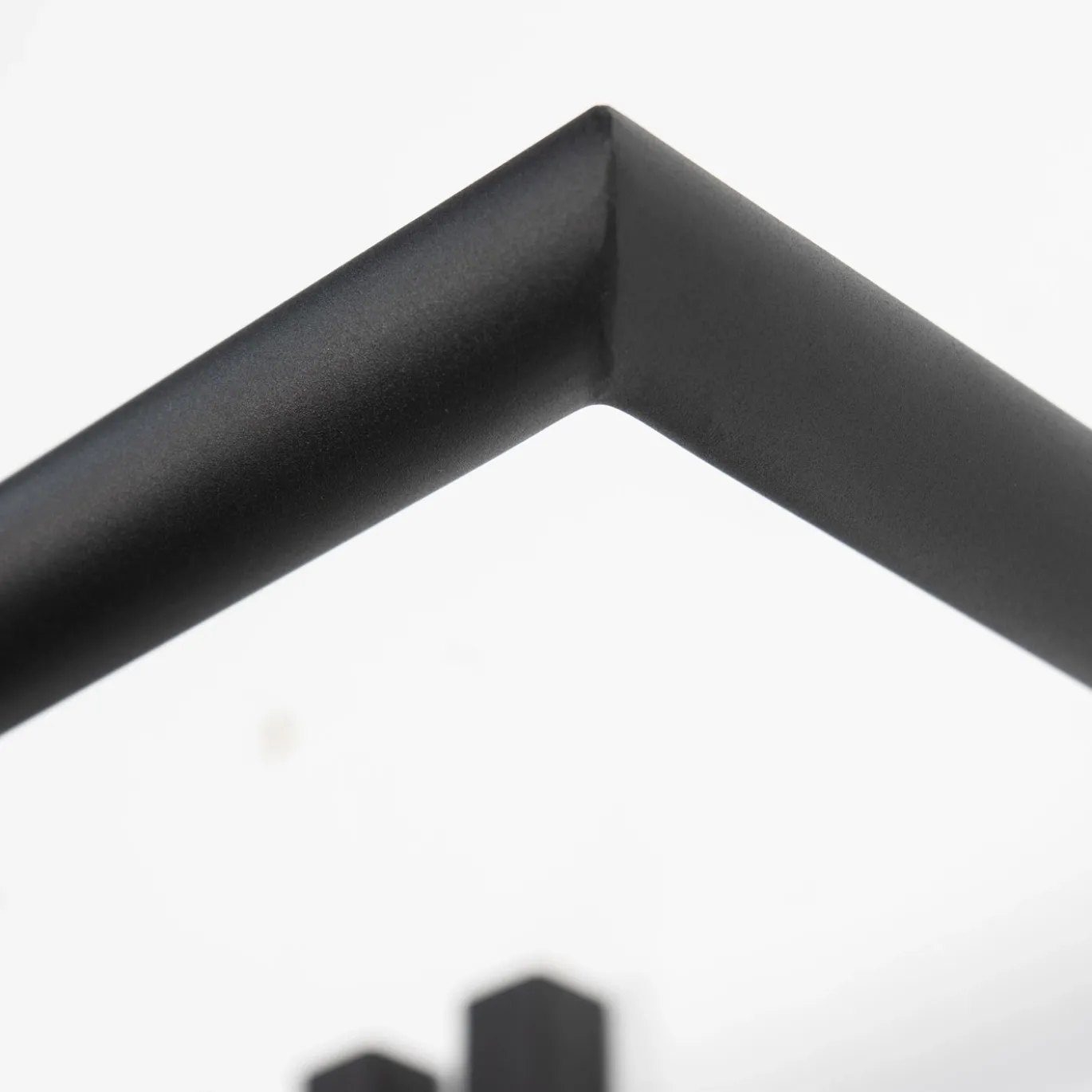 Spinder Design Wandkapstok Senza 5 Zwart