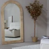 Staande Spiegel Esther Naturel 180cm - Giga Meubel