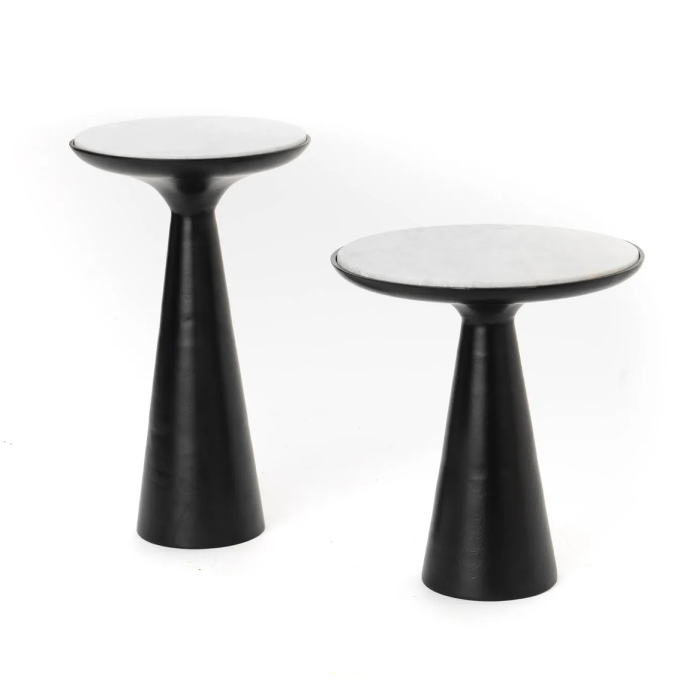 StarFurn Bijzettafel Essy Zwart 45cm