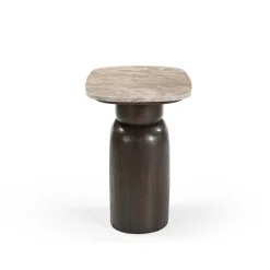 Starfurn Bijzettafel Silva Bruin 56cm