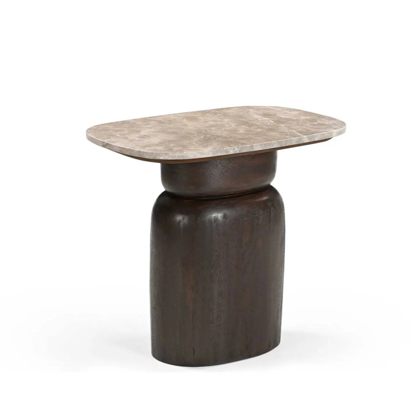 Starfurn Bijzettafel Silva Bruin 56cm