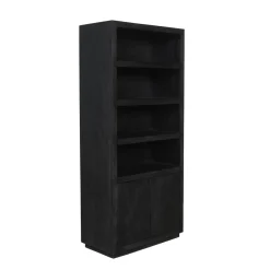 StarFurn Boekenkast Brussel Zwart 90cm