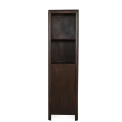 StarFurn Boekenkast Dallas Bruin Mangohout 200x55cm