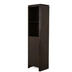 StarFurn Boekenkast Dallas Bruin Mangohout 200x55cm