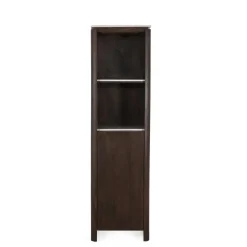 StarFurn Boekenkast Dallas Bruin Mangohout 200x55cm