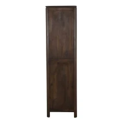 StarFurn Boekenkast Dallas Bruin Mangohout 200x55cm