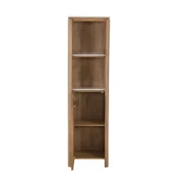 StarFurn Boekenkast Dallas Naturel Mangohout 200x55cm