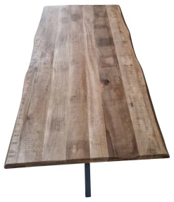 StarFurn Boomstamtafel Boston Mangohout Naturel 220cm