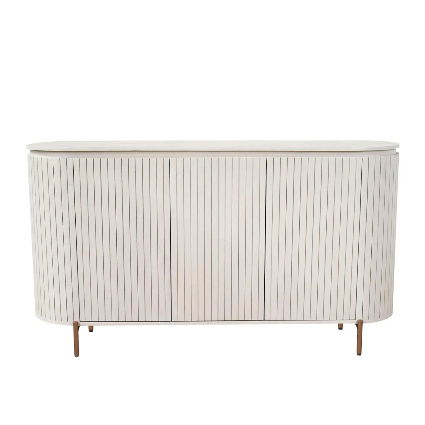 StarFurn Dressoir Solana Zand Mangohout 165cm