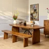 StarFurn Eetkamerbank Tense Naturel 220cm