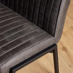 Starfurn Eetkamerbank Tivoli Bull 155cm Antraciet
