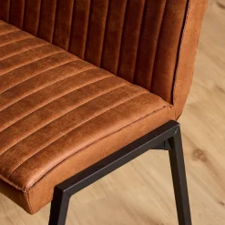 Starfurn Eetkamerbank Tivoli Bull 155cm Cognac