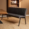 Starfurn Eetkamerbank Tivoli Bull 185cm Antraciet