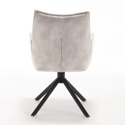 StarFurn Eetkamerstoel Dani Velvet Champagne