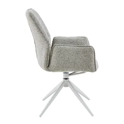 Starfurn Eetkamerstoel Hera Beige Met armleuning