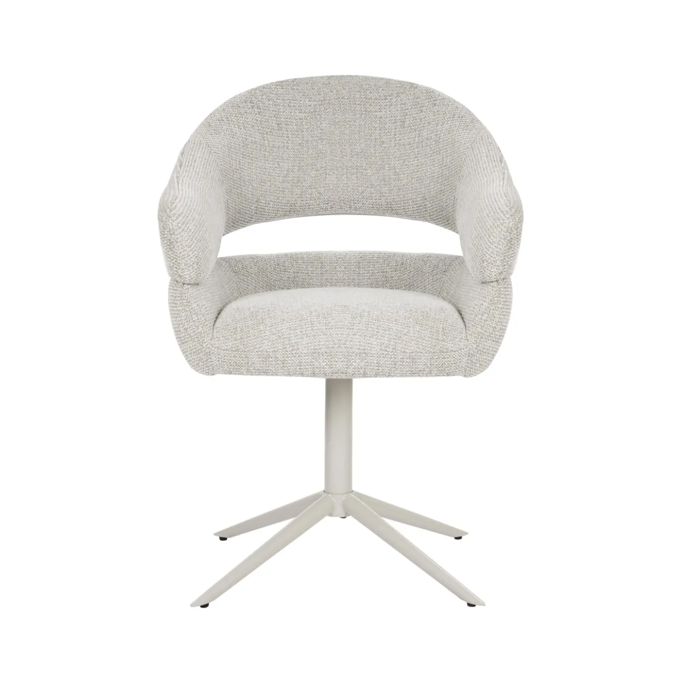 StarFurn Eetkamerstoel Lily Beige Draaibaar