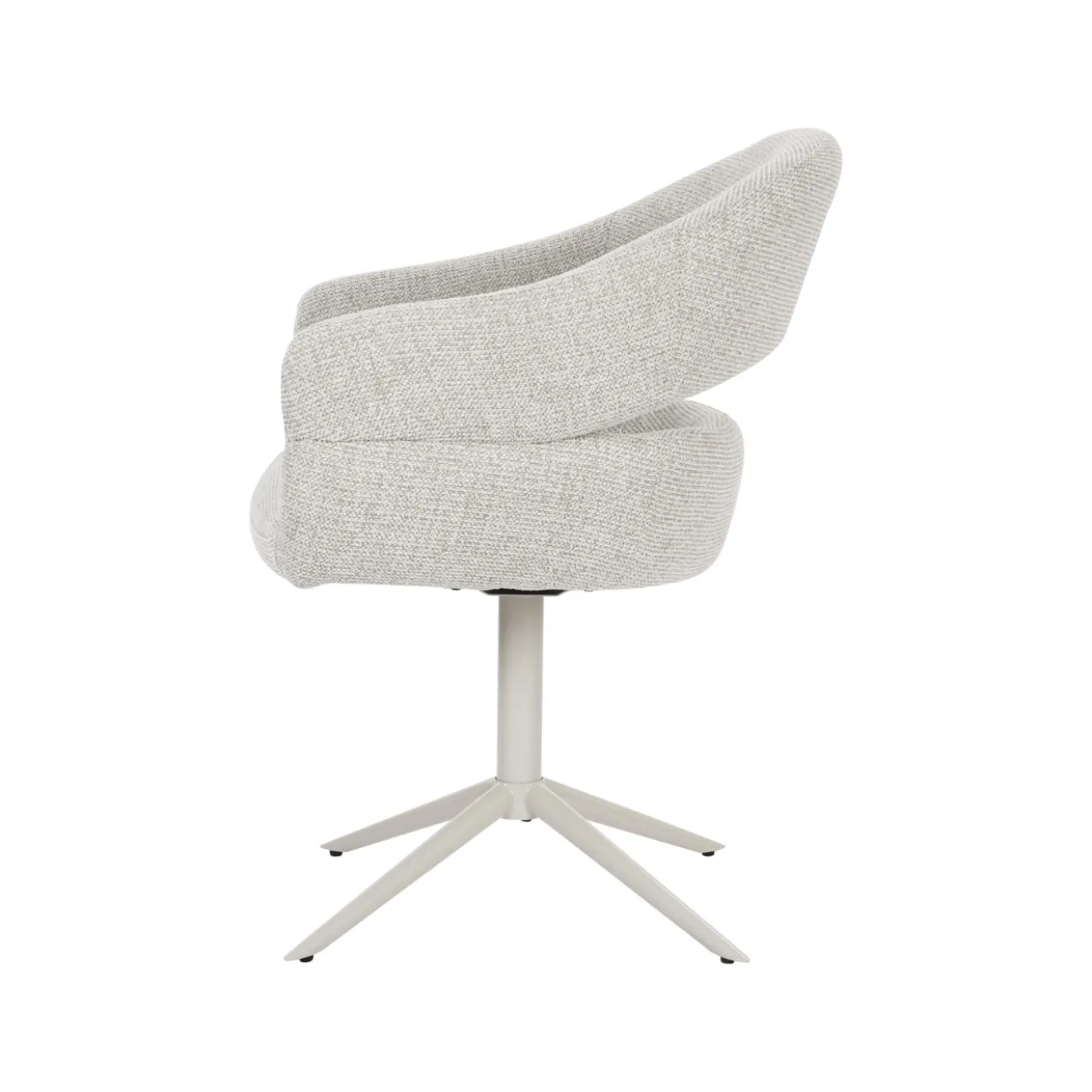 StarFurn Eetkamerstoel Lily Beige Draaibaar