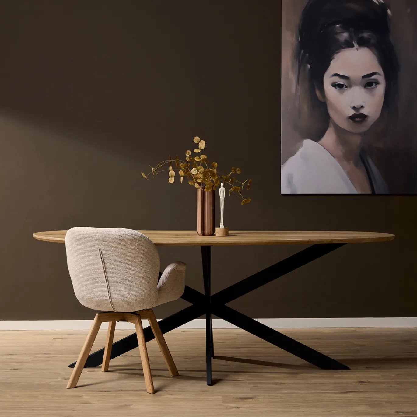 StarFurn Eettafel Cloud 180cm Eiken