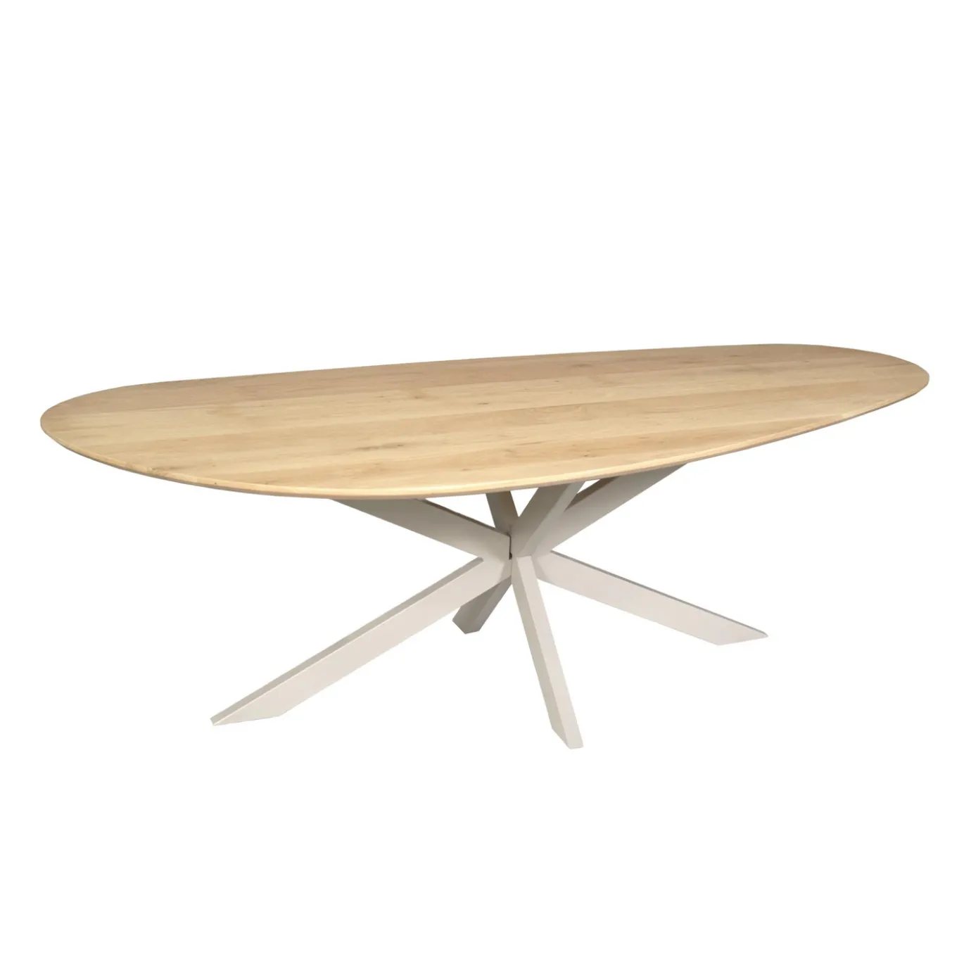 Starfurn Eettafel Cloud 180cm Eiken Naturel Poot Zand