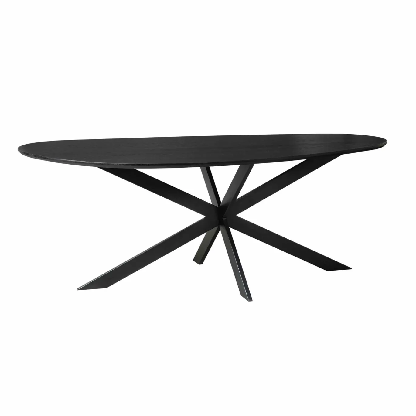 StarFurn Eettafel Cloud 180cm Eiken Zwart