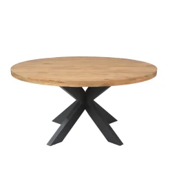 Starfurn Eettafel Dakota 150cm Rond Naturel