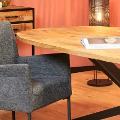 StarFurn Eettafel Elegance Deens Ovaal Naturel 200x100cm